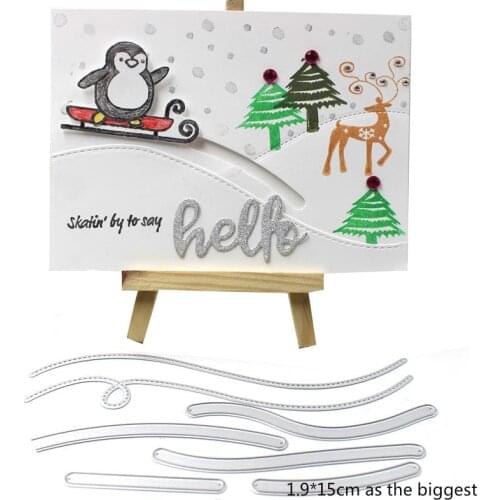 Slide Cards Metal Cutting Dies Stencil for DIY Scrapbooking Album Embossing Paper Cards Deco Crafts Die Cuts