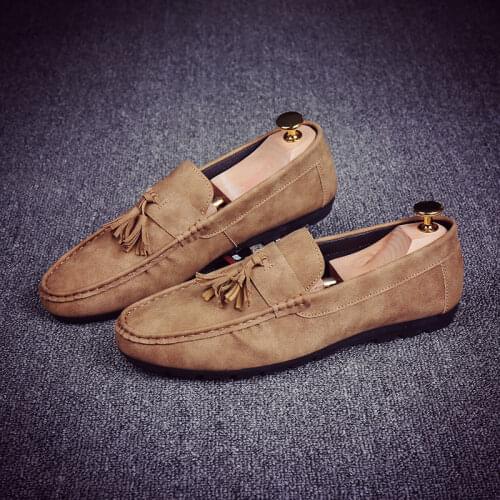 Mens Shoes Fashion PU Leather Men Loafers Casual Shoes Slip on Men Driving Shoes Soft Sapato Masculino Mocassin Homme