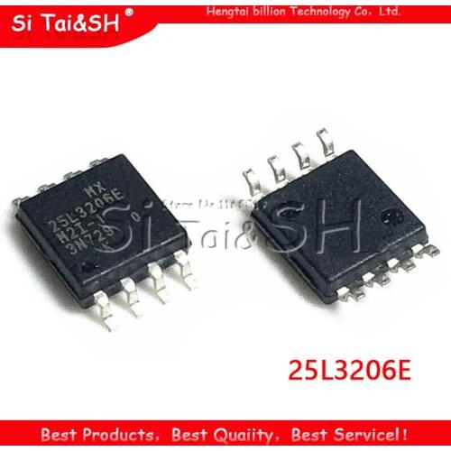 10pcs/lot New 25L3206E MX25L3206EM2I12G MX25L3206EM2I-12G MX25L3206E SOP-8 32M-BIT [x 1 / x 2] CMOS SERIAL FLASH