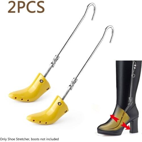 2Pcs Women Support Working Practical Expander Professional Shoe Stretcher Home Universal For Boots Adjustable Without Distortion