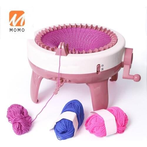 40 Needle Big Hand scarf knitting machine Children Learning Toy Knitting Tools circular knitting machine weaving loom parts