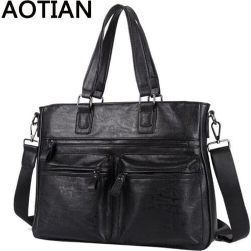 Мужские стильные сумки AOTIAN China At AliExpress