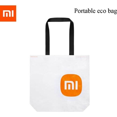New Xiaomi Mijia Large Tote ECO Bag Reusable Portable Shoulder Womens Handbags Folding Pouch Shopping Bag Foldable