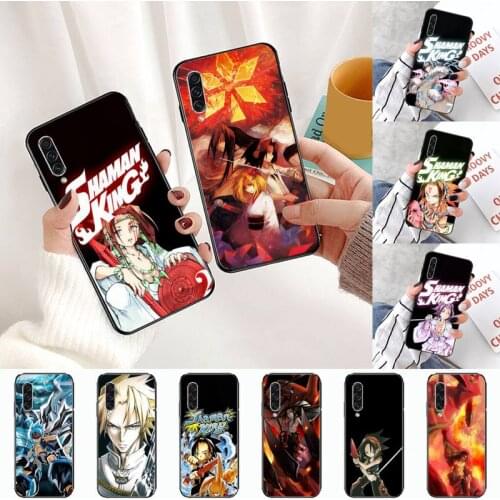 Anime Shaman King Bling Phone Case For Samsung S6 S7 edge S8 S9 S10 e plus A10 A50 A70 note8 J7 2017