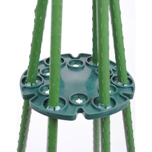 Bamboo Cane Holder Plant Garden Stake Connectors Support Connectors for Garden Climbing Plants SCVD889