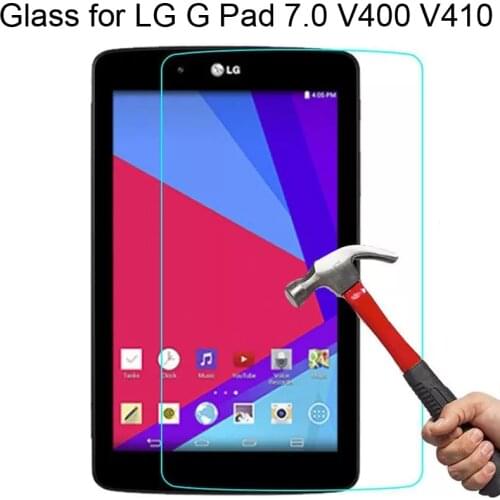 For LG G Pad 7.0 inch V400 tempered glass screen protector GPad 7 inch V410 screen guard protection