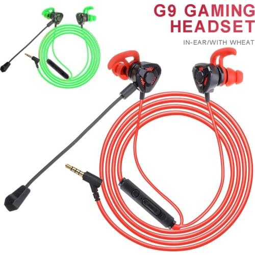 Mayitr 1pc PC Gamer Earphone Headphone Games Gaming Earphones Helmets For Pubg PS4 Casque Headset With Dual Mic Volume Control