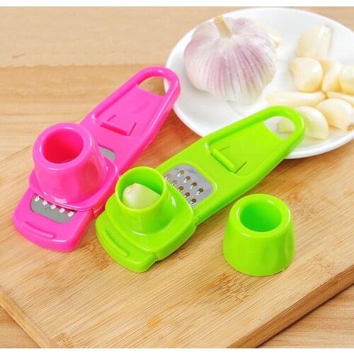 Stainless Steel Ginger Pressing Garlic Grinding Planer Slicer Cutter Grater Fruit Slicer Multi Functional For Kitchen Tool