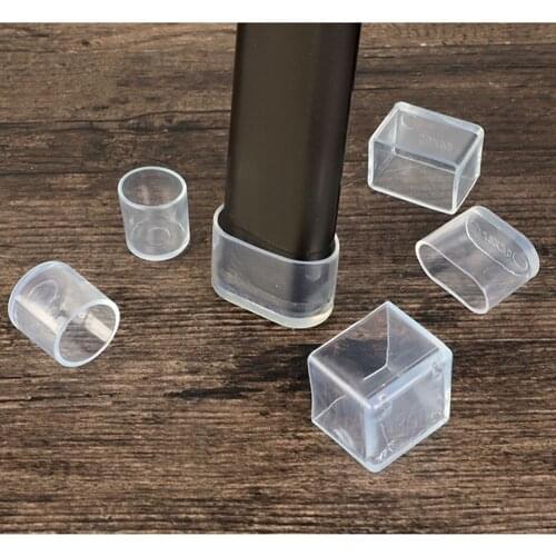 40pcs Chair Leg Caps Rubber Feet Protector Pads Furniture Table Cover Socks Hole Plugs Dust Cover Furniture Leveling Feet System