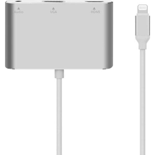 LBSC For To VGA HDMI Converter Digital AV TV Cable Adapter For Apple iPad iPhone X 8 7 6 Plus 4K