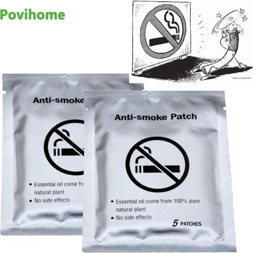 Natural Herbal Anti-Smoke Patch Chinese Medicine Smoking Cessation Stickers Treatment of Smoking Addiction Health Stickers