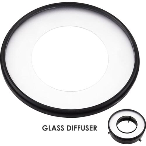 Optional Frosted Glass Diffuser for Microscope Ring Light ( GX-480)
