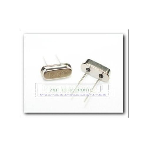 Wholesale Crystal 12M DIP-2 passive crystal 12MHZ HC-49S 100pcs/lot