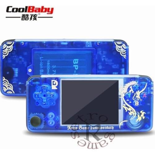 POWKIDDY Q9 RS-97 Rocker IPS Screen retro game China Dragon Open TONY System Handheld Game Console 48G Built-in 3000 games gifts