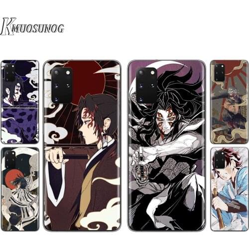 Demon Slayer Animation For Samsung S20 FE A91 A81 A72 A71 A52 A51 A42 A41 A32 A31 A21 A12 Lite Transparent Phone Case