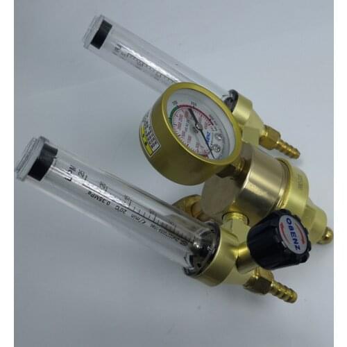 Gas Flowmeter, Argon Regulator Flowmeter for Mig and Tig Welding, Regulator Gauge