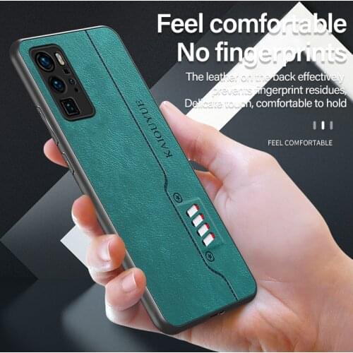 Luxury Cassette Leather Phone Case For Huawei P40 P30 P20 Lite Pro Mate 30 20 10 9 Honor Ultra-thin Silicone Protection Cover
