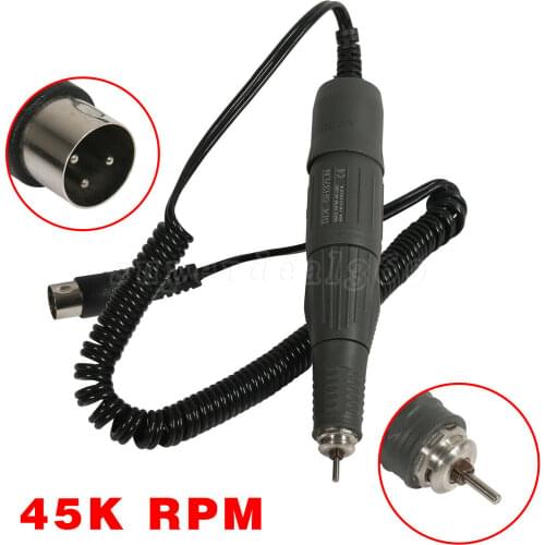 Dental Lab Portable Design Micromotor Handpiece 45000 RPM for MARATHON Polishing Polisher 45K