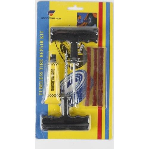 Car Wheel Tire Repair Kit Auto Bike Car Tire Tyre Cement Tool Puncture Plug Practical Hand Tools For Car Truck Motorcycle Bike