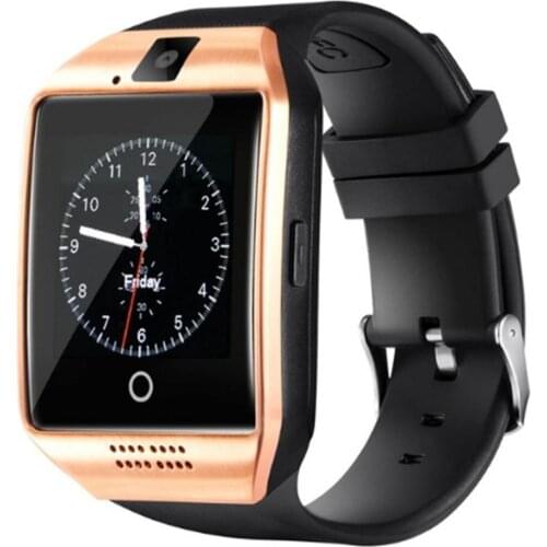 Smart Watch with Camera Q18 Bluetooth Smartwatch with Sim Card Slot Fitness Activity Tracker Sport Watch for Android Smartphones