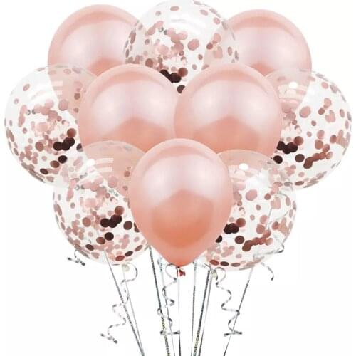 10pcs 12 inch Colored Confetti Latex Balloons Birthday Party Decorations Wedding Anniversary Kids Gift Baby Showe Helium Balloon