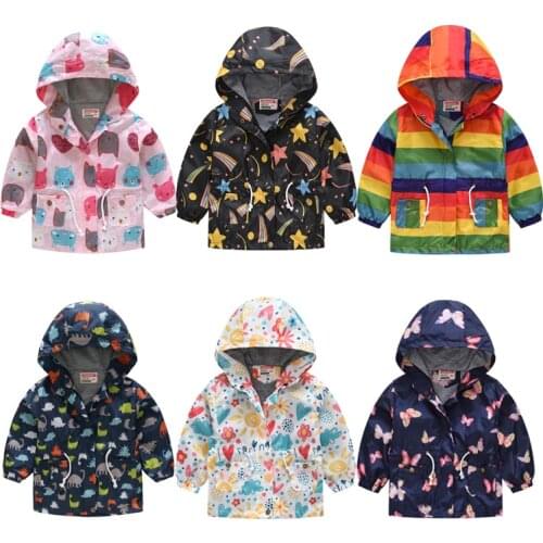 2020 Spring Boys Jackets Coats Kids Hooded Outerwear Autumn Baby Boy Jacket Children Clothing Baby Outerwear Girls Coats Jacket