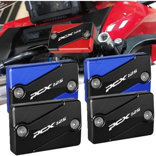 Motorcycle Accessories CNC Front brake Fluid Reservoir Cap Cover PCX125 For Honda PCX 125 2014 2015 2016 2017 2018 2019 2020