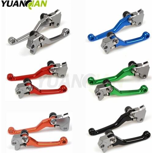 Free shipping New arrival For HONDA CRF250R 2007 2008-2016 Dirt Bike Off Roads Motocross Racing CNC Pivot Brake Clutch 7 colors