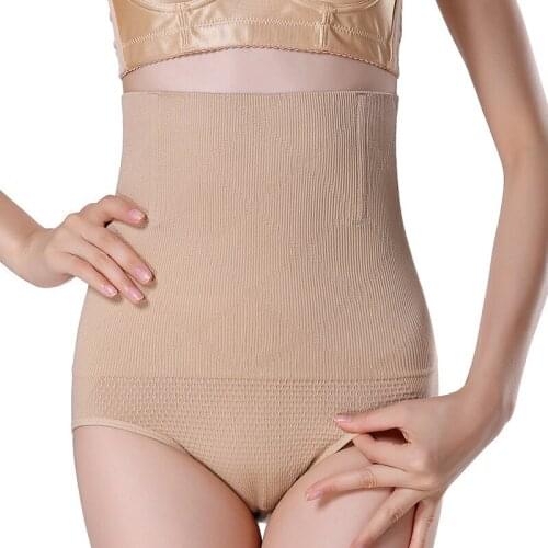 Seamless Women Shapers High Waist Slimming Tummy Control Knickers Pants Waist Support Pantie Magic Body Shapewear Lady Underwear