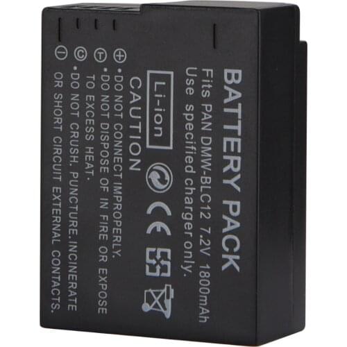 DMW-BLC12 DMW BLC12PP BLC12E BLC12 BP DC12 DC12U BP-DC12 Battery for Panasonic DMC GH2 G6 G5 V-LUX4 FZ1000,FZ200,FZ3