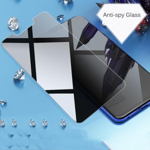 EXUNTON 9H Tempered Glass Anti-spy Glass For Huawei Nova 3 3i 3E Nova3 Nova3i Nova3E Privacy Screen Protector