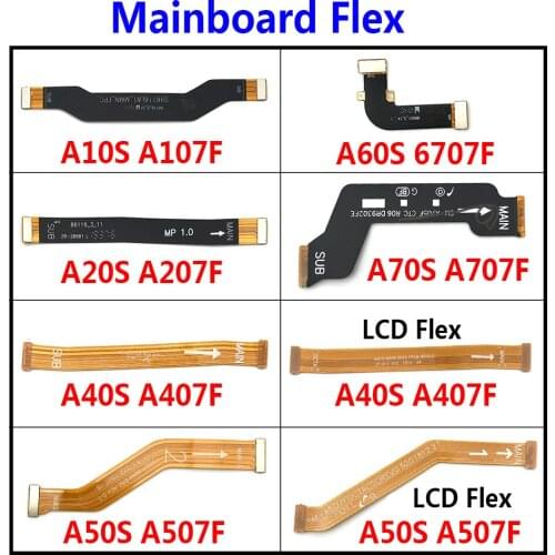 Main Board Flex Cable For Samsung A10S A20S A30S A40S A50S A60S A70S A21s Connect Mainboard To LCD Screen Ribbon