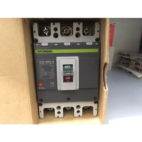 HYUNDAI Modern Molded Case Circuit Breaker UCD250S, 250A 3 Phase Ship Special Brand New Original 1 piece
