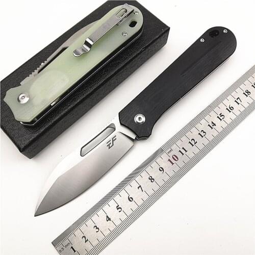 Eafengrow EF963 D2 Blade G10 Handle Hunting/EDC/Outdoor/Camping/Utility Knife Pocket Folding Knife