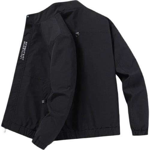 Man Jacket，Jackets Man，Fall Men, Long Sleeve Jacket, Solid Color, Round Collars,Zippered Access, Slim Version, Pocket Decoration