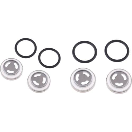 4 Sets 18mm Master Cylinder Reservoir Sight Mirror Gasket for Dirt Bike