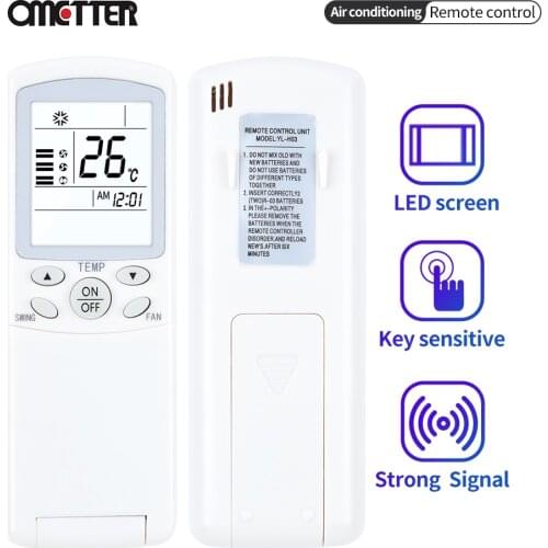 Suitable for Haier air conditioner remote control YL-H03 YR-H03 YR-H07 YR-H08 YR-H10