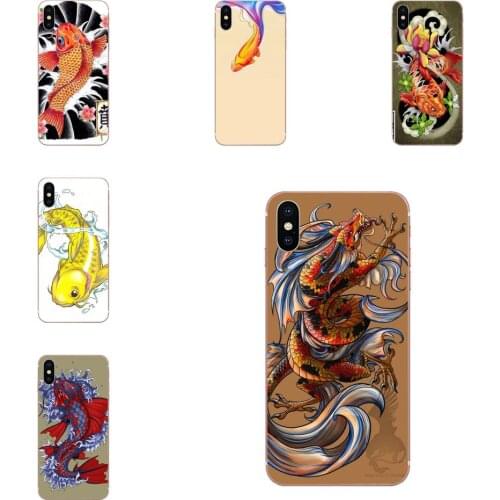 Japanese Tattoo Koi Fish For HTC U11 Life Capa U11 Plus U 11 U12 Life Cover Style Design Cell Phone Case