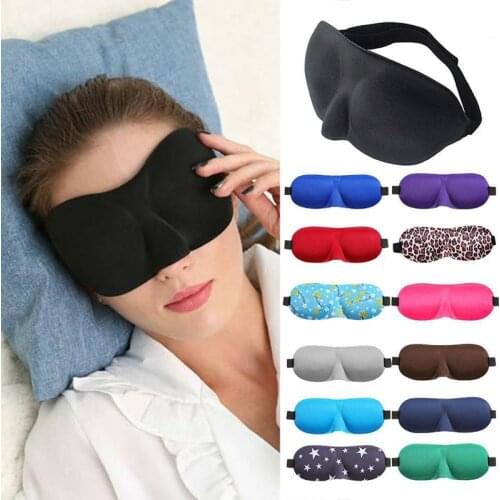 BOXYM 3D Sleeping Eye mask Goggles Travel Rest Eyeshade Mask Cover Shade Eye Patch Paded Blindfold маска