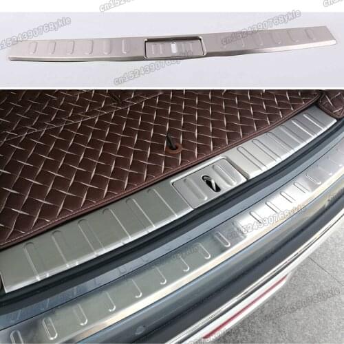 Lsrtw2017 for Trumpchi Gs8 Car Trunk Sill Threshold Protector Trims Decorative Interior Accessories 2017 2018 2019 2020 gac