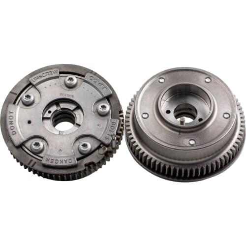 1 Pair Left Right Exhaust Camshaft Timing Adjuster For Mercedes R230 R171 W203 3.5,5.5L V6 V8 2720506847, 2720504947