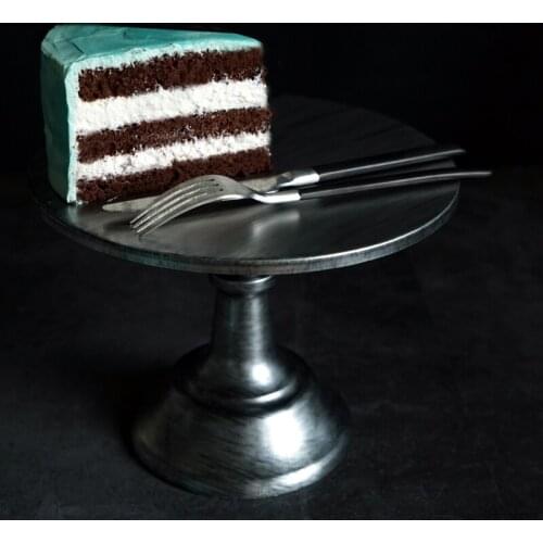 10" silver cake stand fondant cake decorating tools vintage style wedding backing accessories bakeware party suppliers