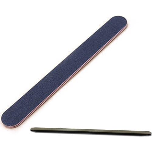 12pcs pack LEATHER BURNISHING STICK color black 7 inch double sided edging back polishing bar