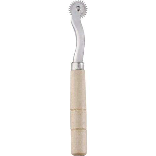 2MM Gear Stainless Steel Leather Cloth Paper Overstitch Wheel Gear Roulette Spacer Sewing Leather Craft Tool