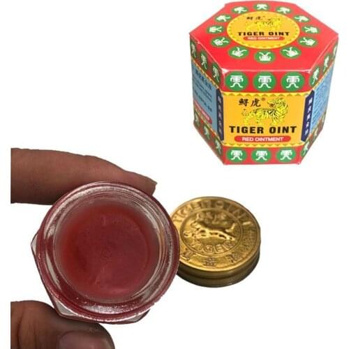 100% Original Red White Tiger Balm Ointment Thailand Painkiller Ointment Muscle Pain Relief Ointment Soothe itch Essential Balm