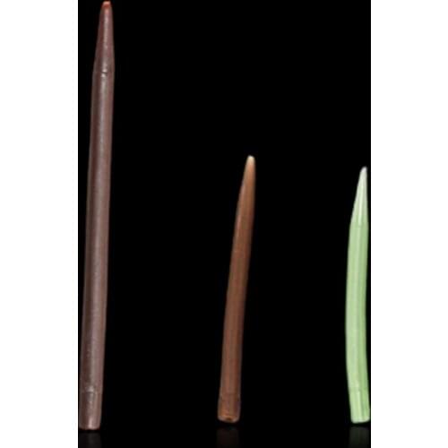 20PCS Carp Fishing Accessories Anti Tangle Sleeves Line Aligner Hook Sleeve for Carp Fishing Rig Hair Ronnie Rig Terminal Tackle