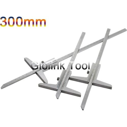 300mm 12" Depth Vernier Caliper Gauge Depth Caliper Gauge Depth Measuring Tool 0-300mm