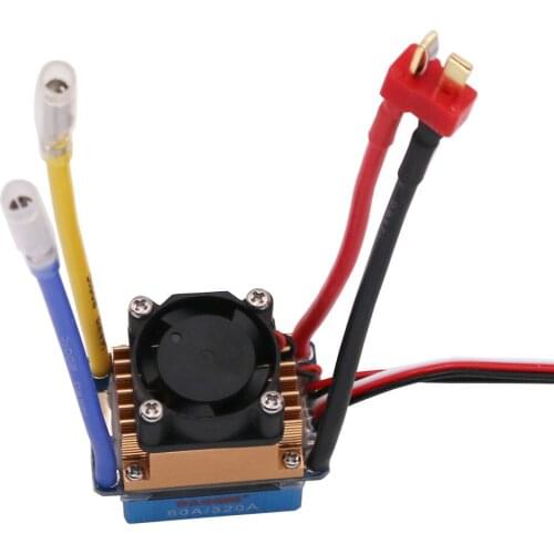 540 Brushed Motor with 60A/320A ESC Combo Set for 1/10 Kyosho RC Car Truck