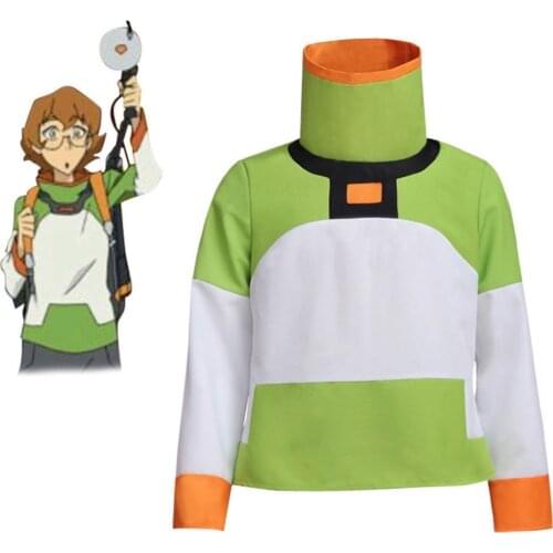 Anime Voltron: Legendary Defender Pidge Shirt Jacket Cosplay Costume Hoodie Coat