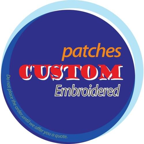 Custom Patch Embroidery Own for Clothing Iron on Patch Applique Patches Embroidered Sew On Velcro Patches